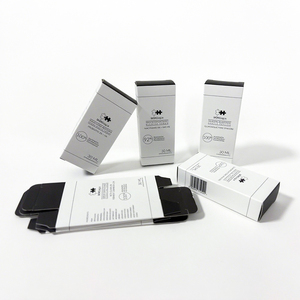 Boîtes d'extrémité en carton laminé mat/brillant pour femmes avec logo en aluminium pour huiles essentielles cosmétiques <span class=keywords><strong>de</strong></span> <span class=keywords><strong>beauté</strong></span> - Product Image 4