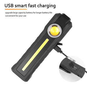 Lámpara de Trabajo COB Portátil Recargable por USB Multifuncional con Base Magnética - Product Image 2