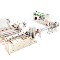 Máquina Rebobinadora de Papel Higiénico Económica y de Buena Calidad, Controlada por PLC, Accionada por Motor, Totalmente Automática, Precios en Nigeria