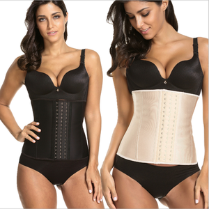 2019 meilleure vente pour le marché américain femmes Latex colombien taille formateur Corset Long torse perte <span class=keywords><strong>de</strong></span> poids 3 crochets - Product Image 3