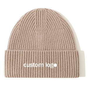 Bonnets d'hiver personnalisés de haute qualité avec logo, broderie 3D, unisexe, chauds, en tricot extensible, style Y2K, fournisseur en gros de mode streetwear aux États-Unis - Product Image 1