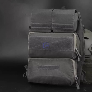 Sac de transport tactique robuste à fermeture éclair, grande capacité, imperméable, modulaire, camouflage, pour gilet <span class=keywords><strong>porte</strong></span>-plaques Molle - Product Image 4
