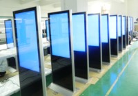 Affichage numérique interactif vertical sur pied Totem Écrans tactiles Kiosque Écran LCD TV pour la publicité