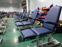 Chaises d'examen de podologie, table de massage électrique, fauteuil de pédicure, civière de physiothérapie Camilla, lit de thérapeute, banc, canapé d'examen médical