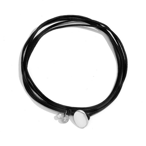 Collana grossa di gioielli in velluto di moda argento XR-00609 all'ingrosso - Product Image 5