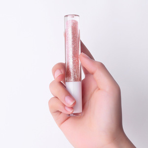 Nuovo Popolare Rossetto Luminoso Rosa <span class=keywords><strong>Oro</strong></span> Effetto Perla Vegano Cruelty Free Lucidalabbra Brillante a Lunga Durata - Product Image 1