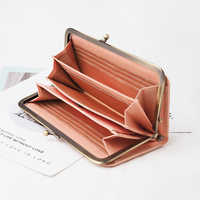 2021 Grosir Cina Dompet Gesper Murah untuk Wanita Dompet Vintage Wanita