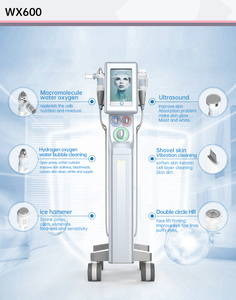 Máquina Facial de Microdermoabrasión Hidráulica <span class=keywords><strong>NOVA</strong></span> NV-WX600, Limpieza Profunda, 6 Cabezales, Pantalla Táctil de 7 Pulgadas, Portátil, con Oxígeno, para Uso en <span class=keywords><strong>Spa</strong></span> - Product Image 2
