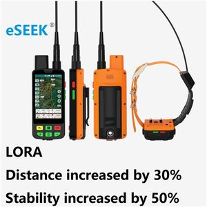 Eseek IP68 Wasserdichtes GPS-Tracking-Halsband für Jagdhunde Silikon training mit Shock Locator - Product Image 5