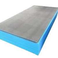 Panneau XPS renforcé de fibres de verre, panneau de support contemporain recouvert de ciment pour panneaux muraux de douche, isolation pour chauffage par le sol