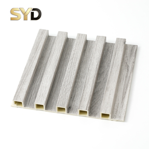 Panneau mural WPC en composite bois-plastique, insonorisant, ignifuge B1, faible teneur en COV, anti-termites, design moderne pour chambre à coucher - Product Image 6