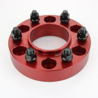 Entretoises de roue forgées en alliage d'aluminium 6061, 6x139.7, 35 mm, centrées sur le moyeu, usinées CNC, adaptateur de rechange personnalisé