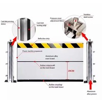Barrera Contra Inundaciones de Aluminio, Fácil de Instalar, para Puerta de Garaje, Resistente a Tormentas, Modular, Impermeable