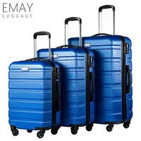 Prezzo di fabbrica di stile di viaggio sacchetto dei bagagli set carry sulla valigia