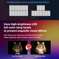 Écran LED volant pour drone – Bannière textile flexible, tapis magique, affichage publicitaire couleur pour spectacle aérien et démonstration de drones