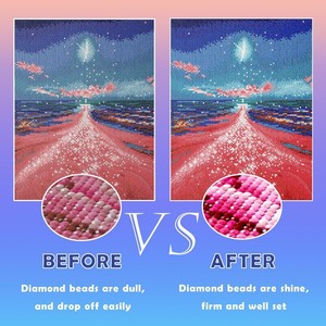 Sellador de pintura de diamantes WBG de curado rápido 120ml, pegamento 5D para pintura de diamantes con cabezal de esponja, conservador DIY - Product Image 5