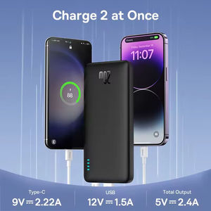 แบตเตอรี่สำรอง <span class=keywords><strong>Baseus</strong></span> Airpow 20W ความจุ 20000mAh ชาร์จเร็ว สำหรับ iPhone 16/15/14/13/12 และ Xiaomi - Product Image 2