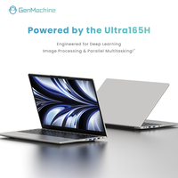 PC Portatile 16 Core 22 Thread, Processore Core Ultra7 165H, Schermo 15.6 Pollici, Dual DDR5 8G, SSD M.2 NVME 256G, Potente Computer per Ufficio con Windows 11