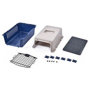 Cage de transport pour animaux de compagnie à <span class=keywords><strong>prix</strong></span> d'usine, coque en plastique durable, anti-évasion, facile à nettoyer, idéale pour les voyages en <span class=keywords><strong>avion</strong></span> - Product Image 4