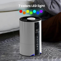Humidificateur d'air, capacité de 4,5 L, utilisation polyvalente, adapté à la maison, au bureau, à la salle de classe, à divers espaces intérieurs