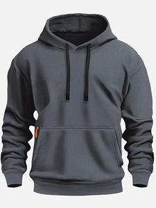 OEM personalizado en relieve 3D bordado serigrafía logotipo 450 gramos peso pesado polar Streetwear Sudadera con capucha pulóver chándales para hombres - Product Image 2