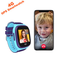 Jam Tangan Pintar 4G GPS dengan Slot Kartu SIM, Tahan Air IP67, Layar TFT, Tombol SOS, Panggilan Video, 7 Permainan untuk Anak-anak
