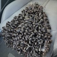 Extensions de cheveux naturels bruts cambodgiens en gros, lisses et ondulés, double trame, lots de cheveux humains bruts