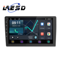 Écrans tactiles Android 2 Din LAESD 7/9/10,1 pouces pour autoradio, affichage TV, stéréo FM, GPS