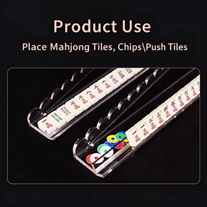 Soporte de Mahjong al por Mayor con Doble Función: Mahjong y Dominó, Ideal para Reuniones Familiares, Clubes y Juegos de Mesa - Product Image 2