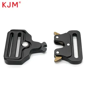 Buckle Manufacturer 25mm 38mm 50mm Color Customized Zinc Alloy Metal Buckle Tactical Heavy Duty Metal Buckle