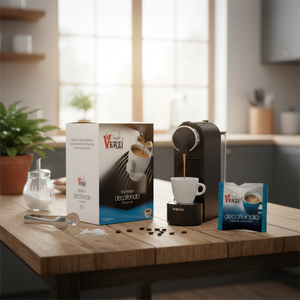 Caffè Verz 100 Capsule Decaffeinate Espresso Point Compatibili per Macchina Espresso Portatile 0,15g/Capsula - Product Image 3