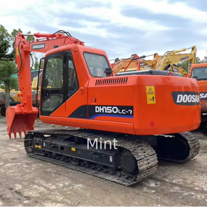 Vente Excavateur sur pneus Doosan d'occasion DH150-7 Doosan DH150-7 15 tonnes Prix bon marché - Product Image 1