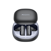 Écouteurs sans fil Yesido BT6.0 ANC+ENC - Réduction de bruit de -30 dB, 4 micros, écouteurs Bluetooth, ajustement ergonomique, casque sans fil TWS43