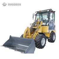 Nouveau articulé 400kg 1000kg hydrostatique Diesel/électrique Mini chargeuse sur pneus 4WD Mini chargeur pelle chargeur à vendre