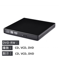 Unidad de Grabación de DVD/CD Externa USB 2026 Directo de Fábrica para Computadora Portátil, PC de Escritorio, Reproductor Óptico Portátil
