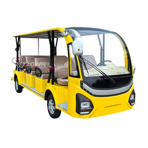 Autobús Turístico Eléctrico Descapotable de 14 Plazas ZOWN Directo de Fábrica, Certificado CE, para Recorridos Turísticos en Sitios Panorámicos y Ciudades, 2 Años de Garantía - Product Image 5