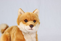 Juguete de Peluche de Husky Siberiano Realista, Peluche de Algodón PP Suave, Divertido Cachorro de Simulación, Perro Certificado Seguro y Personalizable