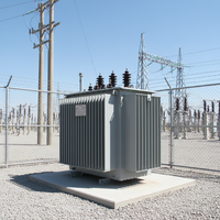 Transformador de Potencia Trifásico de Media Tensión Huamei S13, Multi-Enrollamiento, Sumergido en Aceite, 10kV 380V 50/60Hz, Refrigeración ONAN, IEC60076