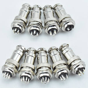 Разъем GX16 с длинной резьбой, штепсельная вилка и розетка <span class=keywords><strong>2</strong></span>-Pin на 10-Pin для силовых приложений <span class=keywords><strong>3</strong></span>-Pin 4-Pin 5-Pin 6-Pin 7-Pin 8-Pin 9-Pin Gx16 - Product Image 5