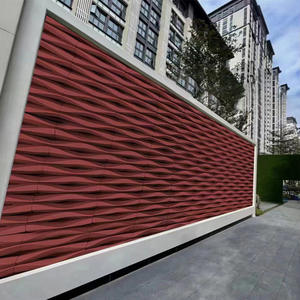 Panneau en carton ondulé PU imperméable facile à découper pour application en villa, design artistique, <span class=keywords><strong>cloison</strong></span> - Product Image 3