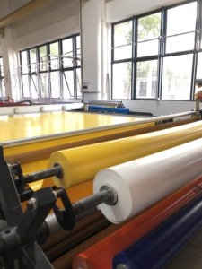 Porte rapide industrielle à détection <span class=keywords><strong>radar</strong></span> en PVC pour atelier, à enroulement rapide et pratique - Product Image 5