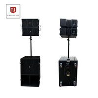 Sistem Speaker Line Array Pasif T.I Pro Audio LA-110 Subwoofer Stereo Surround Outdoor