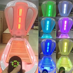 แคปซูลสปาไฟ LED 3-in-1 พร้อมเตียงนวดน้ำระบบไฮโดรเทอราปี และห้องซาวน่าอบไอน้ำแบบยืนพร้อมหน้าจอสัมผัส ขายส่ง - Product Image 5