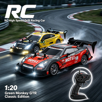 Voiture télécommandée électrique rechargeable 2,4 GHz 4x4 de course et de drift, multifonction, avec câble USB, pour experts - Meilleures ventes