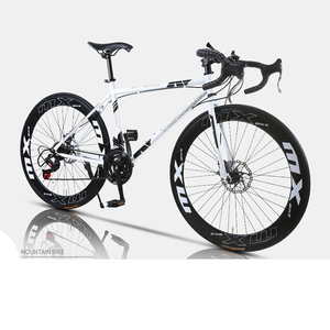 Vélo de route en acier à 24 vitesses OEM pour hommes - Vélo de course de haute qualité avec frein à disque et roues en alliage d'aluminium - Product Image 5