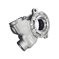 Boîtier de pompe à eau en aluminium moulé sur mesure ADC12, pièces automobiles usinées CNC