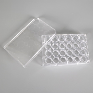 จานเพาะเลี้ยงเซลล์ Yongyue Medical 24 หลุม แบบก้นแบน วัสดุ PP สำหรับใช้ในห้องปฏิบัติการ - Product Image 1