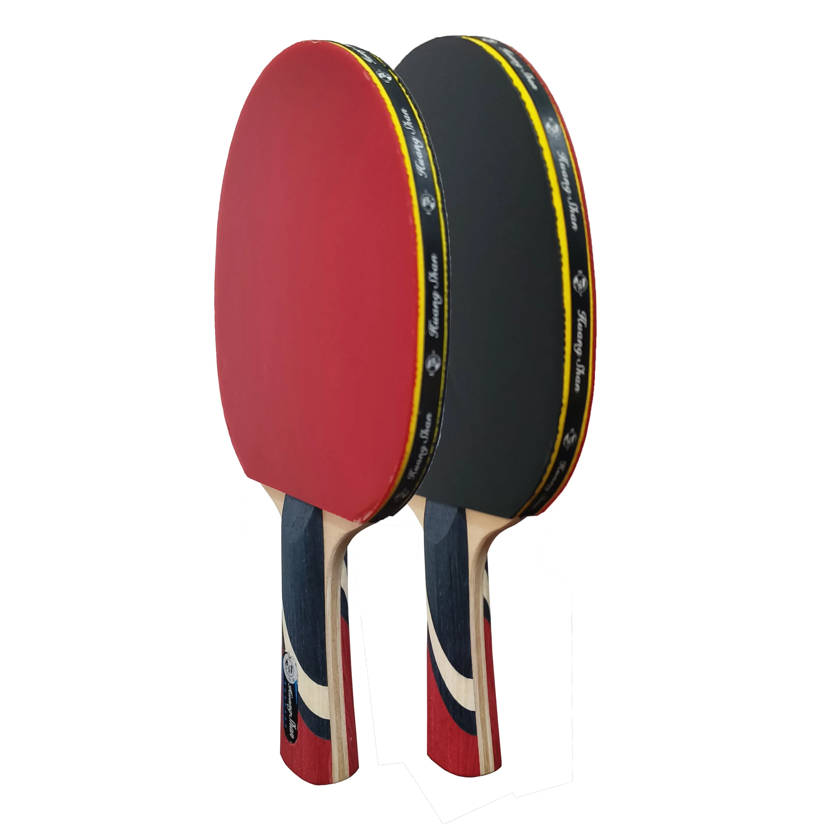 Professional competition training table tennis racket adult ping pong paddle desktop wooden table tennis racket set