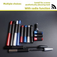 Antenne de voiture décorative en fibre de carbone ultra-courte, accessoire de style pour toit, universelle, fabriquée en Chine, livraison gratuite