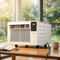 Climatiseur portable mini Airwens 1800 BTU, 280 W, faible consommation, refroidissement, déshumidification, bouton et télécommande
